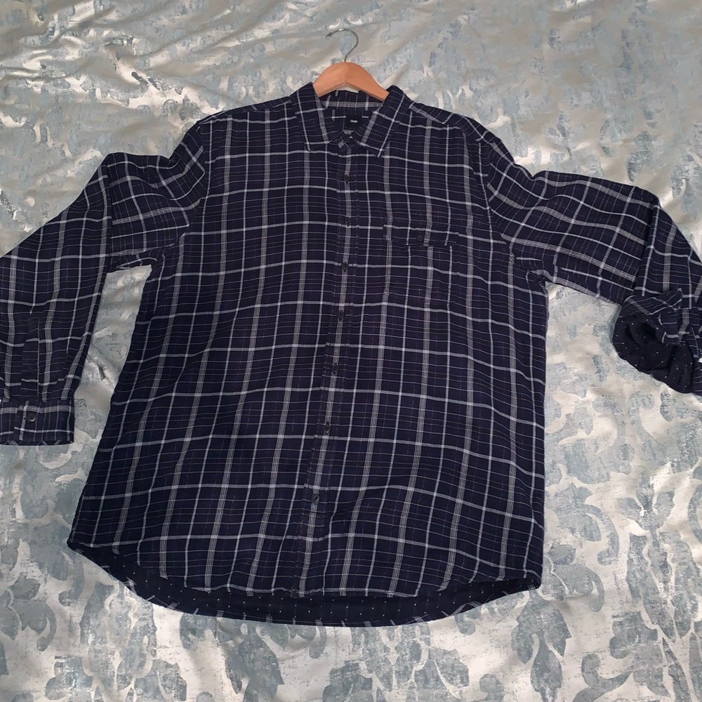 Men’s Plaid Button Up